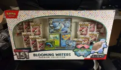 Pokemon Scarlet & Violet 151 Blooming Waters Premium Collection Box Sealed - Image 1