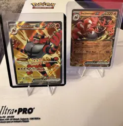 Pokemon Incineroar EX 187/162 Temporal Forces Ultra Rare & Incineroar Ex Holo NM - Image 2