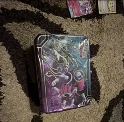 Pokemon TCG Holos Tin Playmat older cards rare ho-ho Card Lot Collectible Set - Image 5