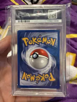 2000 Pokemon Neo Genesis 1st Edition #16 Togetic Holo PSA 8 NM-MT W Swirl - Image 2