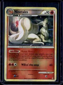 2011 Pokemon Call of Legends Ninetales Reverse Holo #17/95 - Image 1