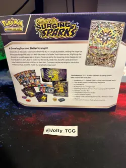 Pokemon TCG Scarlet & Violet Surging Sparks Elite Trainer Box Factory Sealed - Image 2