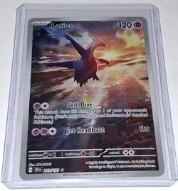 Latios 203/191 Illustration Rare Pokemon Sv08: Surging Sparks Holo - Image 1