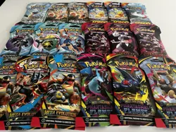 Pokemon Sleeved Booster Packs New Sealed Lot Of 18 - Image 3