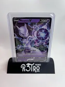 Mewtwo V 030/078 Sword & Shield Pokemon GO 2022 NM - Image 1
