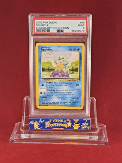 2002 Pokemon Legendary Collection SQUIRTLE Card #95 PSA 9 - Image 1