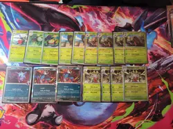 100+ Holo / Reverse Holo Pokemon Lot Destined Rivals Phantasmal Flames!!! - Image 2