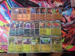 100+ Holo / Reverse Holo Pokemon Lot Destined Rivals Phantasmal Flames!!! - Image 5