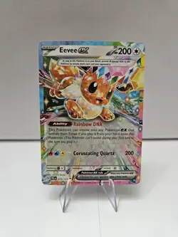 Eevee EX Prismatic Evolutions 075/131 Double Rare Holo Pokemon TCG - Image 1