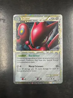 Scizor (Prime) 84/90 - Undaunted Holo Rare Pokemon TCG MP - Image 1