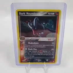 Dark Houndoom 5/109 Holo Rare Pokemon 2004 EX Team Rocket Returns MP - Image 3