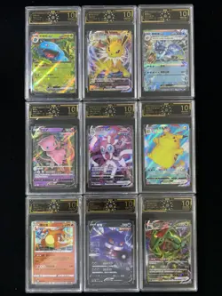 Lot*9 Pokemon S-Chinese RRR Umbreon Gengar pikachu OCD10（same as PSA10） JL89 - Image 1