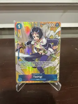 One Piece Card Game- Tashigi Op06-050 Alt Art English - Image 1