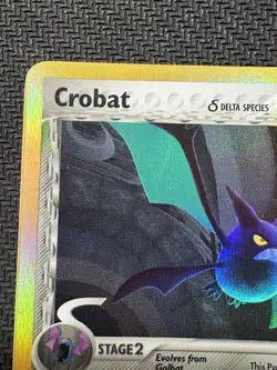 Pokemon TCG Crobat EX Delta Species 2/113 Holo Rare 2005 Vintage Card MP+ - Image 2