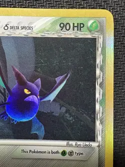 Pokemon TCG Crobat EX Delta Species 2/113 Holo Rare 2005 Vintage Card MP+ - Image 3