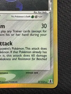 Pokemon TCG Crobat EX Delta Species 2/113 Holo Rare 2005 Vintage Card MP+ - Image 4