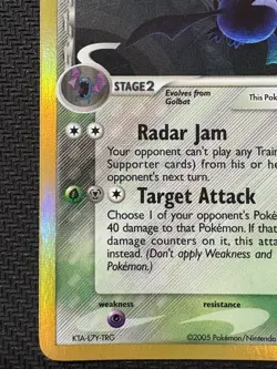 Pokemon TCG Crobat EX Delta Species 2/113 Holo Rare 2005 Vintage Card MP+ - Image 5