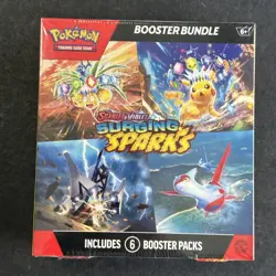 Pokemon Scarlet & Violet Surging Sparks Booster Bundle Factory Sealed - Image 1