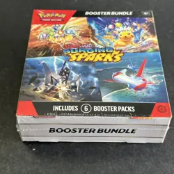Pokemon Scarlet & Violet Surging Sparks Booster Bundle Factory Sealed - Image 2
