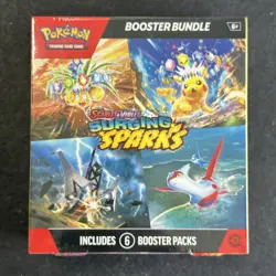Pokemon Scarlet & Violet Surging Sparks Booster Bundle Factory Sealed - Image 1