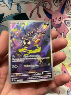 Gastly 177/162 Temporal Forces Illustration Rare NM Pokemon TCG - Image 1