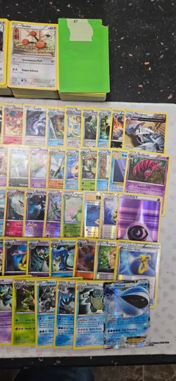 Midvintage pokemon card lot MP/DMG c,un, Rares, Holos 500+ - Image 4