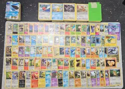 Midvintage pokemon card lot MP/DMG c,un, Rares, Holos 500+ - Image 5