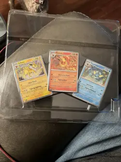 Prismatic Evolution Promo Set Pokemon TCG Jolteon, Flareon, Vaporeon ⚡🔥💧 - Image 1