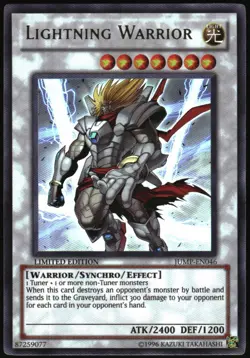 Yu-Gi-Oh! - Lightning Warrior 2002 JUMP-EN046 Ultra Rare Limited Edition - Image 1