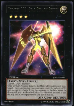 Yu-Gi-Oh! - Number 102: Star Seraph Sentry 2013 JOTL-EN053 Rare 1st Edition - Image 1