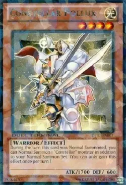 *** CONSTELLAR POLLUX *** (MINT/NM) DUEL TERMINAL RARE DT07-EN021 YUGIOH! - Image 1