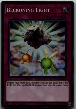 Beckoning Light Super Rare Spirit Warriors SPWA-EN057 LP - Image 1