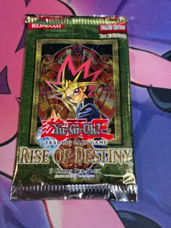 Yugioh TCG! SEALED Rise of Destiny Booster Pack 1st Edition - LIGHT - Image 1