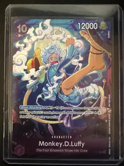 One Piece TCG Event Pack Vol. 8 Monkey.D.Luffy P-099 Promo NM Gear 5 - Image 1