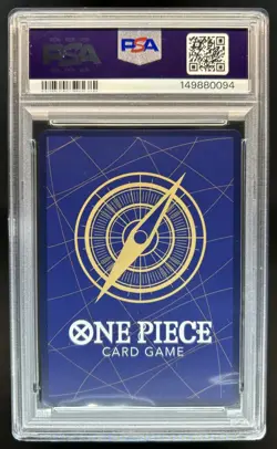 2025 One Piece Monkey.D.Luffy Secret Rare Manga Art #OP11-118 PSA 10 GEM MINT - Image 2