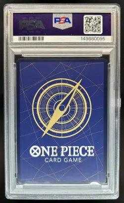 2024 One Piece Emperors New World Shanks Super Rare Manga Art #OP09-004 PSA 10 - Image 2