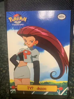 Pokemon Topps Card TV9 Jesse TV Animation Edition - Image 1