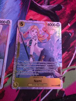 One Piece TCG - Nami ENGLISH EB03-053 HEROINES SR - Near Mint - Image 1
