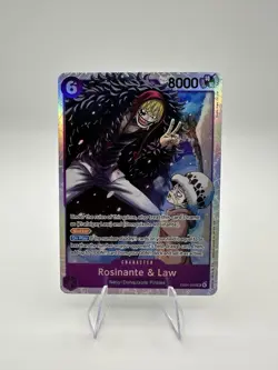 Rosinante & Law SR Super Rare EB04-038 One Piece TCG English - Image 1