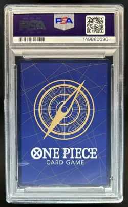 2022 One Piece Romance Dawn Shanks Manga Art SSP #OP01-120 PSA 10 GEM MINT - Image 2