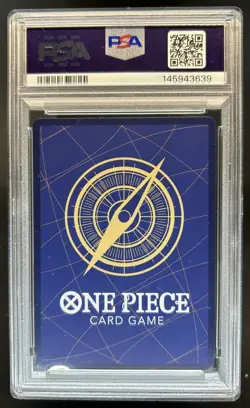 2024 One Piece Silvers Rayleigh Secret Rare Manga Alt Art #OP08-118 PSA 10 - Image 2