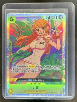 2024 One Piece Two Legends Nami Super Rare Japanese #OP08-106 - Image 1