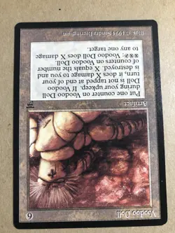 MAGIC THE GATHERING MTG LEGENDS VOODOO DOLL CARD - Image 3