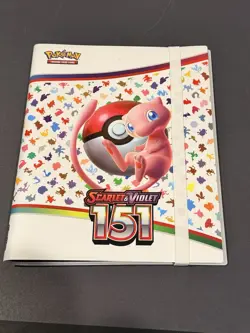 Pokemon Scarlet & Violet 151 - Mew Binder Collection - Binder Only NO CARDS - Image 1