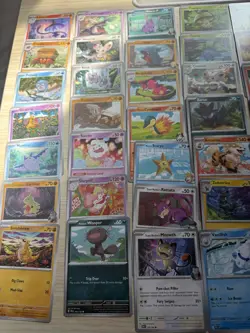 67 Cute Pokemon TCG Card Lot Vulpix, Victini, Shaymin, Staryu, Cyndaquil &More - Image 2