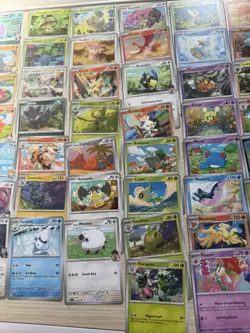 67 Cute Pokemon TCG Card Lot Vulpix, Victini, Shaymin, Staryu, Cyndaquil &More - Image 3
