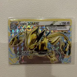 Lugia Break Pokemon card Fates Collide 79/124 Very Good condition RARE - Image 1