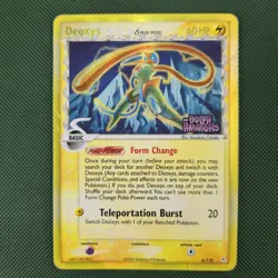 HP Deoxys 6/110 Reverse Holo Stamped Rare EX Holon Phantoms 2006 Pokemon Card - Image 1