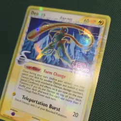 HP Deoxys 6/110 Reverse Holo Stamped Rare EX Holon Phantoms 2006 Pokemon Card - Image 3
