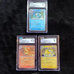Pokemon Nintendo Vaporeon Flareon Jolteon Parade Set Promos Lot of 3 Holo Cards - Image 1